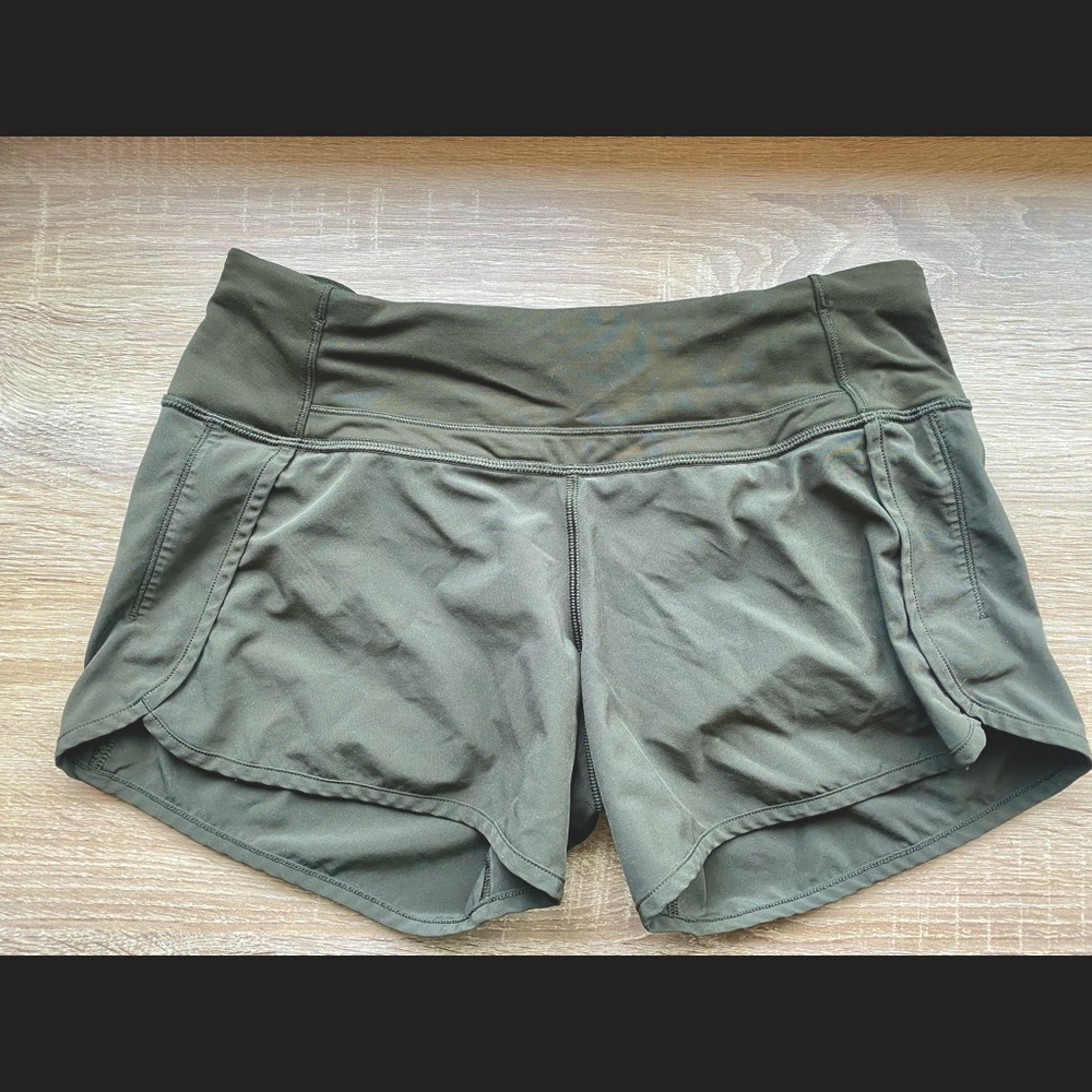 Lululemon running shorts. Size 4.